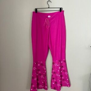 Barbie Movie Pink Star Flare‎ Pants Extra Large Halloween Costume